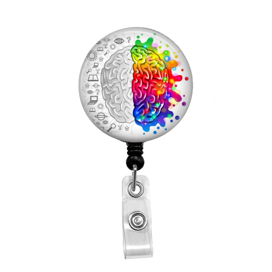 The Brain - Retractable Badge Holder - Badge Reel - Lanyards - Stethoscope  Tag / Style