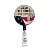 Heroes - Retractable Badge Holder - Badge Reel - Lanyards - Stethoscope Tag / Style Butch's Badges