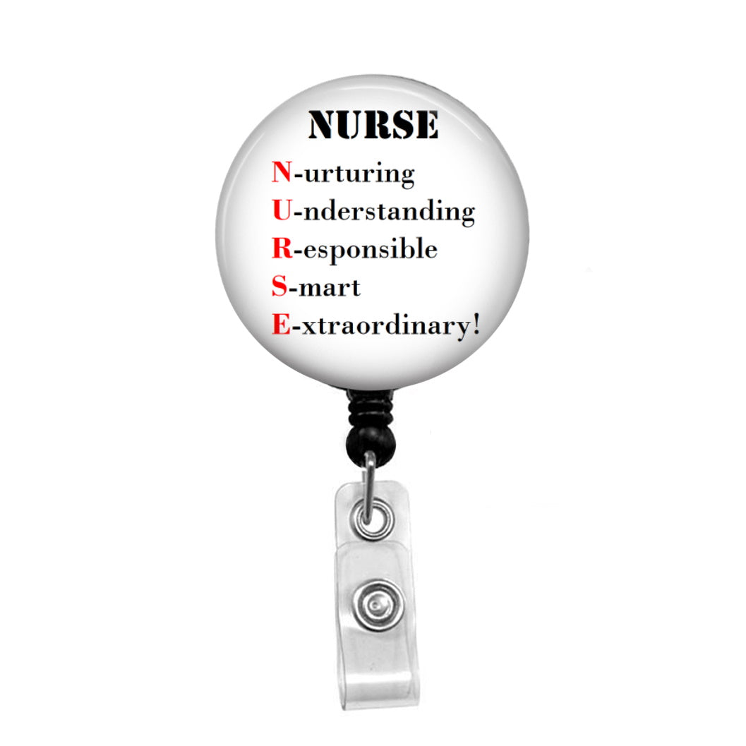 Pediatric Nurse - Retractable Badge Holder - Badge Reel - Lanyards -  Stethoscope Tag – Butch's Badges