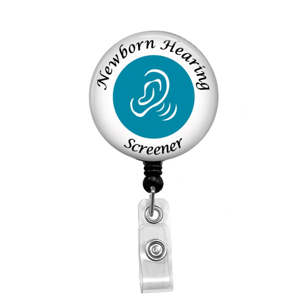 Audiologist, Personalized ID Badge, Add your Name and Credentials -  Retractable Badge Holder - Badge Reel - Lanyards - Stethoscope Tag –  Butch's Badges