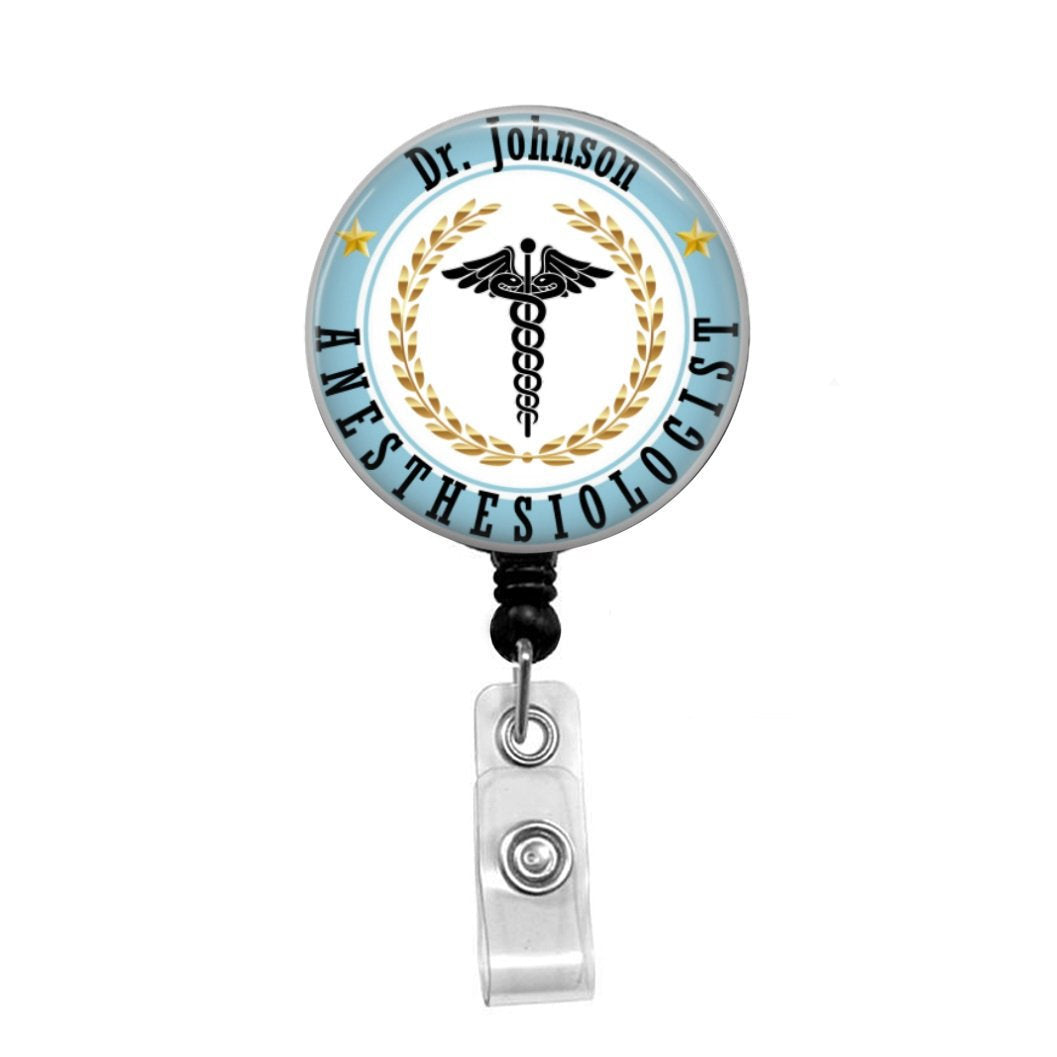 Doctor, Personalized - Retractable Badge Holder - Butch's Badges