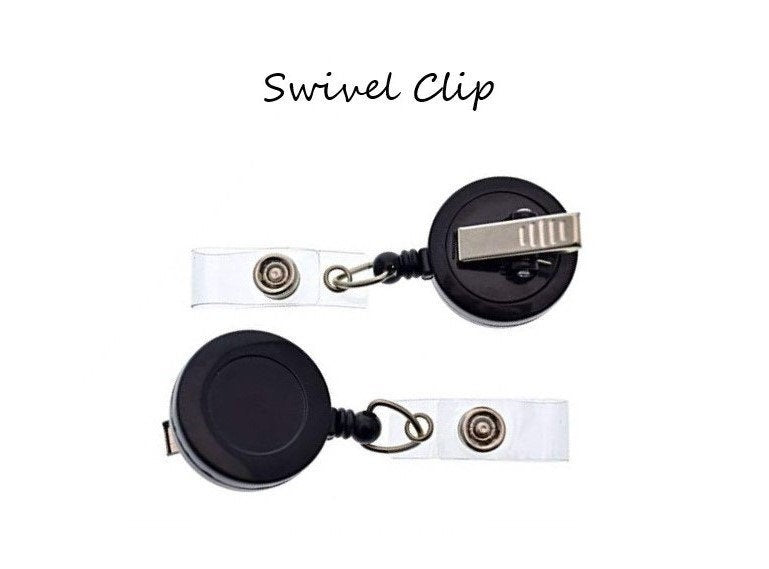  ANHCRA BAYMAX Hanging Name Tag Reel, Reel Clip, Retractable  Badge Holder, Elastic Key Holder, ID Card Reel, Stainless Steel, Elastic  Strap, Clip, Key Ring, Employee ID Passcase, Name Badge Holder, Lost