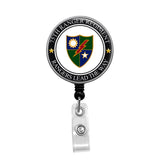 Copy of Air Force, USAF - Retractable Badge Holder - Badge Reel - Lanyards - Stethoscope Tag / Style Butch's Badges