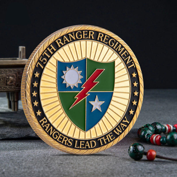 75th Ranger Regiment Challenge Coin - US Army Butch's Badges