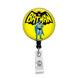 Batman, Original - Retractable Badge Holder - Badge Reel - Lanyards - Stethoscope Tag / Style Butch's Badges