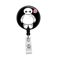 Baymax - Retractable Badge Holder - Badge Reel - Lanyards - Stethoscope Tag / Style Butch's Badges