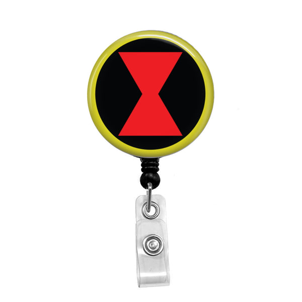 Black Widow - Retractable Badge Holder - Badge Reel - Lanyards -  Stethoscope Tag / Style
