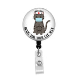 Cat Scan - Retractable Badge Holder - Badge Reel - Lanyards - Stethoscope Tag / Style Butch's Badges
