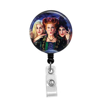 Hocus Pocus - Retractable Badge Holder - Badge Reel - Lanyards - Stethoscope Tag / Style Butch's Badges