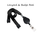 Hospital Security - Retractable Badge Holder - Badge Reel - Lanyards - Stethoscope Tag / Style Butch's Badges