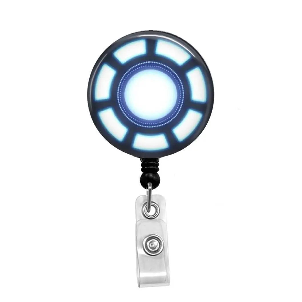 Iron Man - Retractable Badge Holder - Badge Reel - Lanyards - Stethoscope  Tag – Butch's Badges, image size:1057x1057