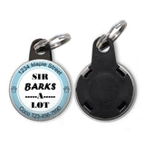 Sir Barks A Lot - Pet ID Tag Butch's Badges