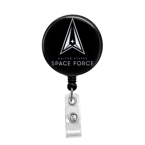 U.S. Space Force - Retractable Badge Holder - Badge Reel - Lanyards -  Stethoscope Tag – Butch's Badges