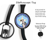 Brain Cancer Awareness - Retractable Badge Holder - Badge Reel - Lanyards - Stethoscope Tag / Style Butch's Badges