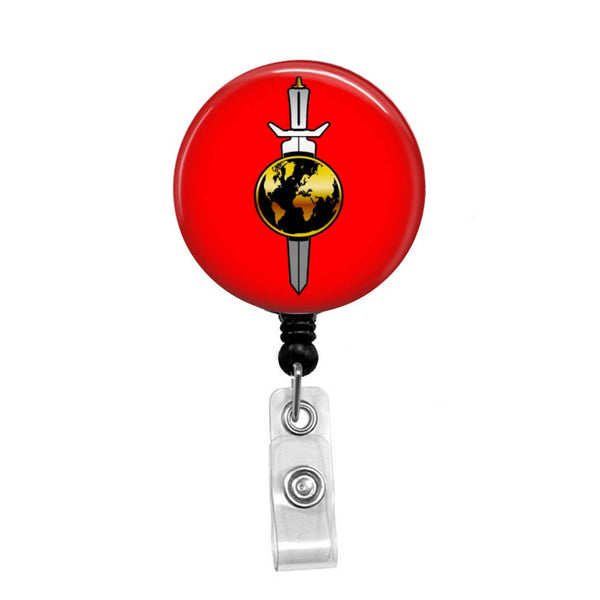 Star Trek, Original Terran Empire From TOS Enterprise Retractable Badge Holder Badge Reel Lanyards Stethoscope Tag Style