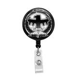 Starship Troopers - Retractable Badge Holder - Badge Reel - Lanyards - Stethoscope Tag / Style Butch's Badges