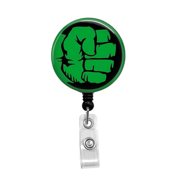 The Hulk - Retractable Badge Holder - Badge Reel - Lanyards - Stethoscope Tag / Style Butch's Badges
