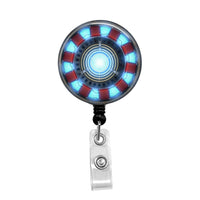 Iron Man Arc Reactor - Retractable Badge Holder - Badge Reel - Lanyards -  Stethoscope Tag – Butch's Badges