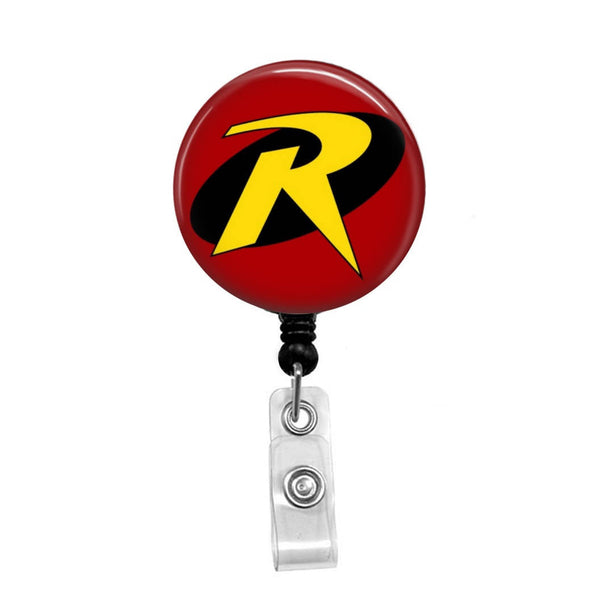 Robin of Batman & Robin - Retractable Badge Holder - Badge Reel - Lanyards  - Stethoscope Tag / Style