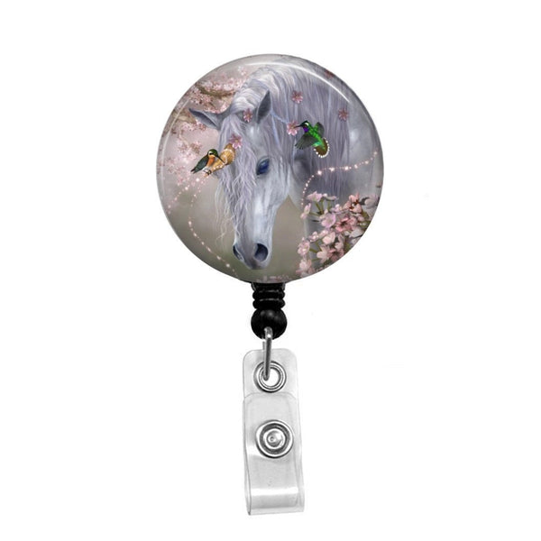 Unicorn - Retractable Badge Holder - Badge Reel - Lanyards - Stethoscope Tag / Style Butch's Badges