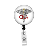 Certified Nursing Assistant - Retractable Badge Holder - Badge Reel - Lanyards - Stethoscope Tag / Style Butch's Badges