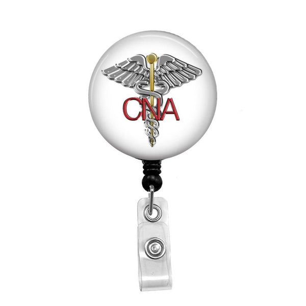 Certified Nursing Assistant - Retractable Badge Holder - Badge Reel - Lanyards - Stethoscope Tag / Style Butch's Badges