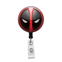 Deadpool - Retractable Badge Holder - Badge Reel - Lanyards - Stethoscope Tag / Style Butch's Badges