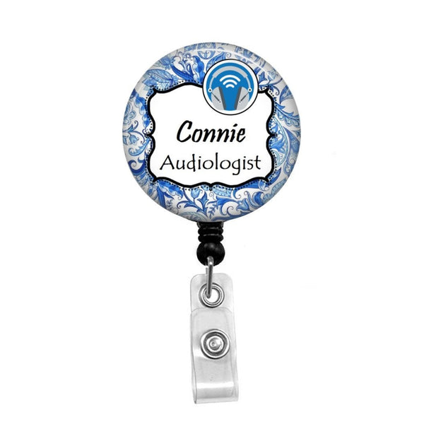 RT Badge Holder, Personalized ID Badges for Respiratory Therapist, Lungs Badge Reel, Retractable Holder with Name