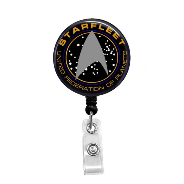 Star Trek Beyond, Starfleet - Retractable Badge Holder - Badge Reel -  Lanyards - Stethoscope Tag / Style