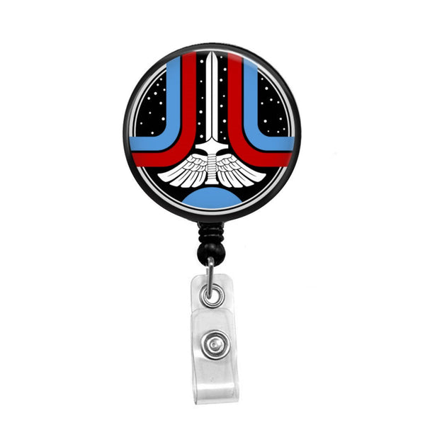 Last Starfighter - Retractable Badge Holder - Badge Reel - Lanyards - Stethoscope Tag / Style Butch's Badges