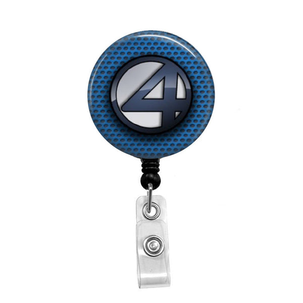 Fantastic Four - Retractable Badge Holder - Badge Reel - Lanyards - Stethoscope Tag / Style Butch's Badges