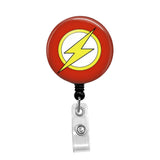 Flash 1 - Retractable Badge Holder - Badge Reel - Lanyards - Stethoscope Tag / Style Butch's Badges