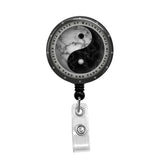 Yin Yang - Retractable Badge Holder - Badge Reel - Lanyards - Stethoscope Tag / Style Butch's Badges