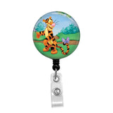 Tigger from Winnie the Pooh - Retractable Badge Holder - Badge Reel - Lanyards - Stethoscope Tag / Style Butch's Badges