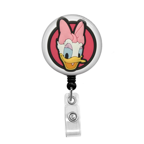 Daisy Duck - Retractable Badge Holder - Badge Reel - Lanyards - Stethoscope Tag / Style Butch's Badges