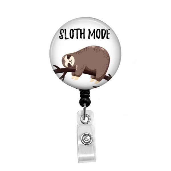 Sloth Mode - Retractable Badge Holder - Badge Reel - Lanyards - Stethoscope Tag / Style Butch's Badges