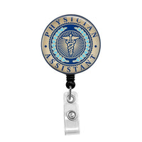 Physician's Assistant, PA - Retractable Badge Holder - Badge Reel - Lanyards - Stethoscope Tag / Style Butch's Badges