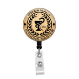 Pharmacy Potions Master, CPhT - Retractable Badge Holder - Badge Reel - Lanyards - Stethoscope Tag / Style Butch's Badges