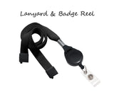 RN with Hat & Stethoscope - Retractable Badge Holder - Badge Reel - Lanyards - Stethoscope Tag / Style Butch's Badges