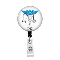 Doctor of Osteopathic Medicine, DO - Retractable Badge Holder