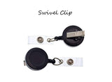 4 Given - Retractable Badge Holder - Badge Reel - Lanyards - Stethoscope Tag / Style Butch's Badges